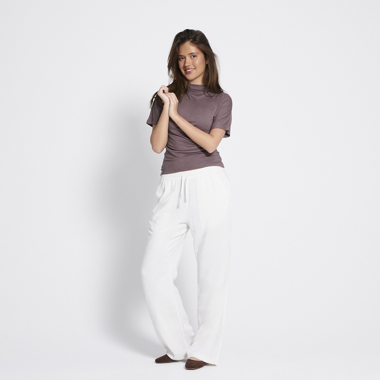 Linen blend pants "Denise"
